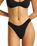 The Seafolly Womens Sea Dive High Cut Bikini Bottoms in Black