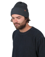Willes Beanie in Dark Heather
