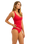The Seafolly Womens Collective Hipster Bikini Bottoms in Cosmo Red