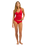 The Seafolly Womens Collective Hipster Bikini Bottoms in Cosmo Red