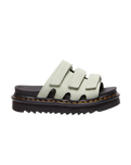Raine Slide EH Suede Sandals in Sage Green