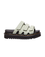 Raine Slide EH Suede Sandals in Sage Green