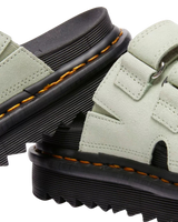 Raine Slide EH Suede Sandals in Sage Green
