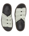 Raine Slide EH Suede Sandals in Sage Green