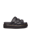 Raine Slide Athena Sandals in Black