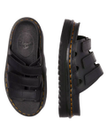Raine Slide Athena Sandals in Black