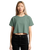 The AS Colour Womens Crop T-Shirt in Mineral