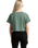 The AS Colour Womens Crop T-Shirt in Mineral