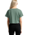 The AS Colour Womens Crop T-Shirt in Mineral