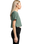 The AS Colour Womens Crop T-Shirt in Mineral