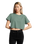 The AS Colour Womens Crop T-Shirt in Mineral