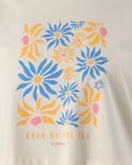 Flower Market Crop T-Shirt in Butter