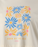 Flower Market Crop T-Shirt in Butter