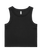 The AS Colour Womens Organic Rib Crop Vest in Black