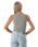 The Born by the Sea Womens Crop Vest in Eucalyptus