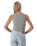 The Born by the Sea Womens Crop Vest in Eucalyptus