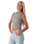 The Born by the Sea Womens Crop Vest in Eucalyptus