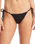 The Seafolly Womens Sea Dive Tie Side Rio Bikini Bottoms in Black