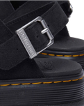 Brookline Bronx Suede Mules in Black