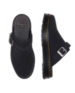 Brookline Bronx Suede Mules in Black