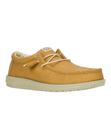 Wally Stretch Canvas Shoes in Cumin Brown & Stone Grey