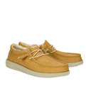 Wally Stretch Canvas Shoes in Cumin Brown & Stone Grey
