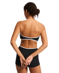 Beach Bound Boyleg Bikini Bottoms in Black