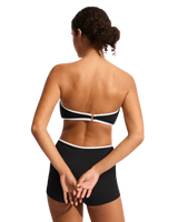 Beach Bound Boyleg Bikini Bottoms in Black