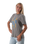 The Born by the Sea Womens Flower Market T-Shirt in Faded Grey