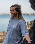 Seaweed T-Shirt in Faded Powder Blue