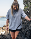Seaweed T-Shirt in Faded Powder Blue