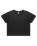 The AS Colour Womens Heavy Faded Crop T-Shirt in Faded Black