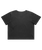 The AS Colour Womens Heavy Faded Crop T-Shirt in Faded Black