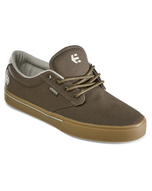 The Etnies Mens Jameson 2 Eco Shoes in Brown, Tan & Gum