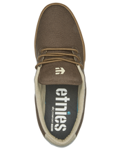 The Etnies Mens Jameson 2 Eco Shoes in Brown, Tan & Gum