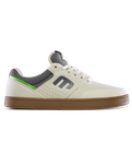 The Etnies Mens Marana Michelin Shoes in White, Grey & Gum