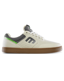 The Etnies Mens Marana Michelin Shoes in White, Grey & Gum