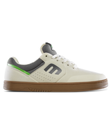 The Etnies Mens Marana Michelin Shoes in White, Grey & Gum