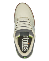 The Etnies Mens Marana Michelin Shoes in White, Grey & Gum