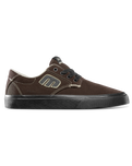 The Etnies Mens Barge Plus Shoes in Brown & Black