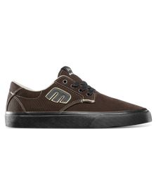 The Etnies Mens Barge Plus Shoes in Brown & Black