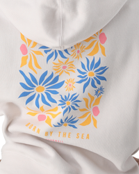 Flower Market Hoodie in Bone