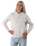 The Born by the Sea Womens Shells Hoodie in Bone