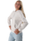 The Born by the Sea Womens Shells Hoodie in Bone