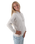 The Born by the Sea Womens Shells Hoodie in Bone