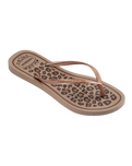 Slim Animals Flip Flops in Rose Gold