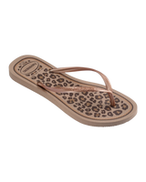 Slim Animals Flip Flops in Rose Gold