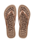 Slim Animals Flip Flops in Rose Gold