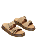 Josef Bronx Suede Sandals in Savannah Tan