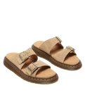 Womens Josef Bronx Suede Sandals in Savannah Tan